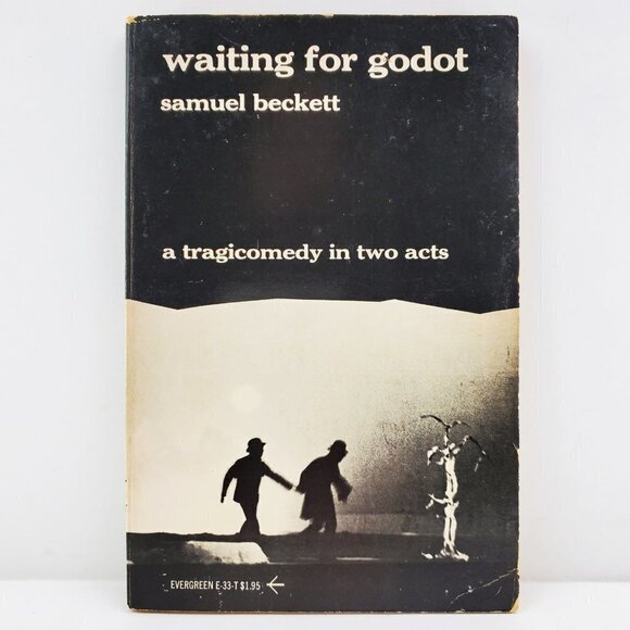 Waiting for Godot Beckett 1954 Grove Press First Edition 50th Print PB Book - Picture 1 of 10
